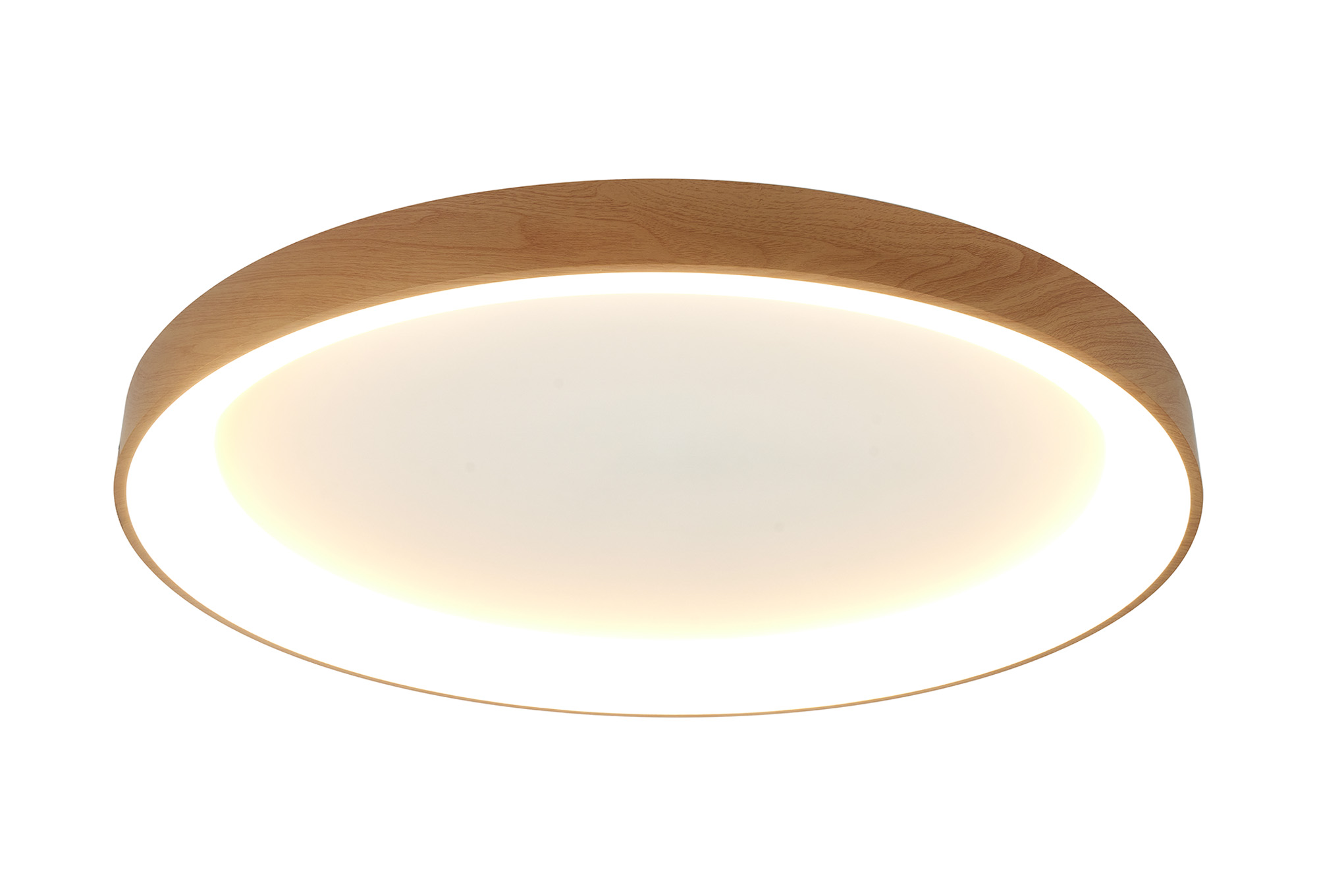 M8643  Niseko II Ring Ceiling 90cm 78W LED Wood